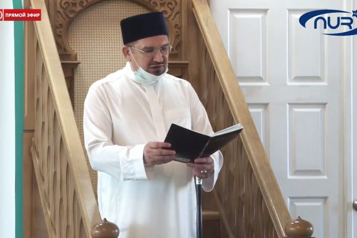 Прямая трансляция праздничной проповеди муфтия Мукаддаса-хазрата Бибарсова. 24 мая 2020 г.