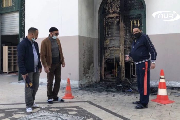 Шок! Сожгли мечеть накануне Рамадана!