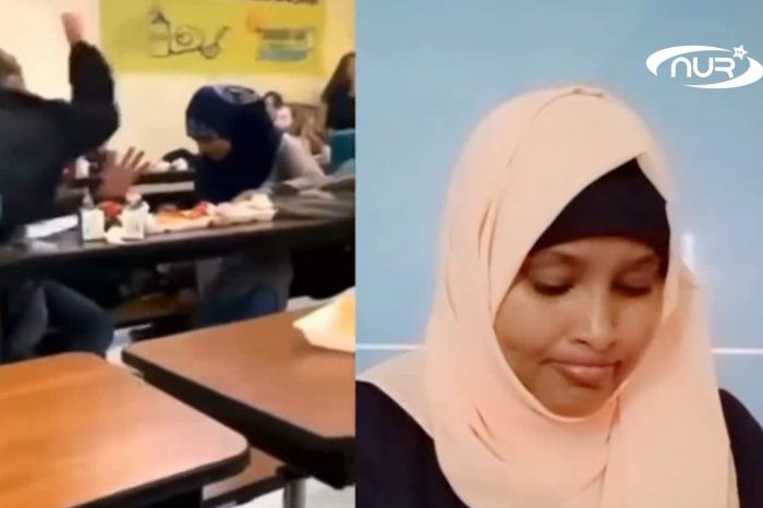 Шок! Школьницу избивают за хиджаб!